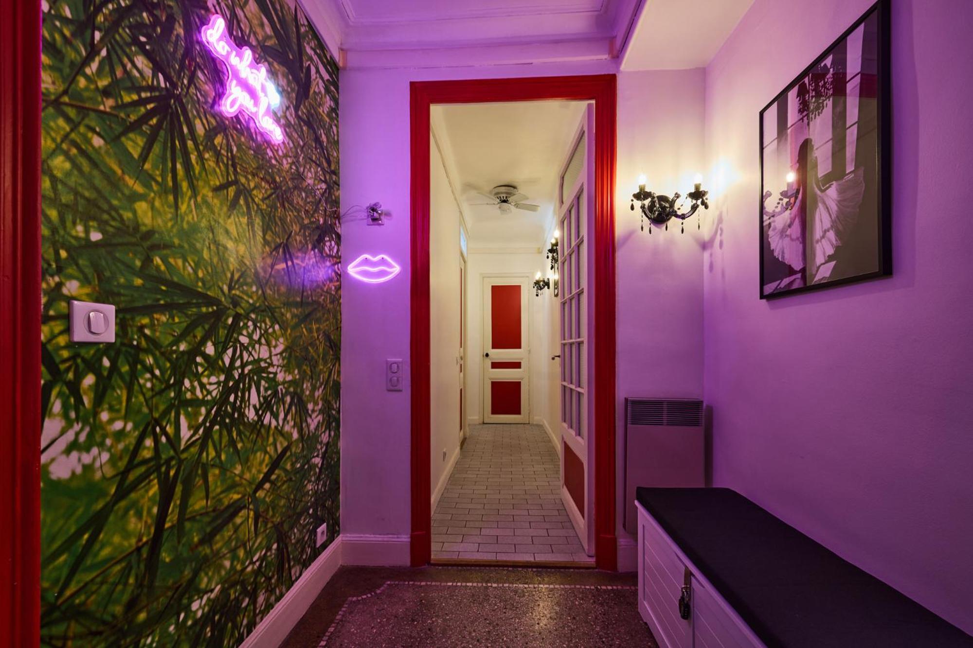 Appartements Nice Centre Proche Mer Carre D'Or Rum bild