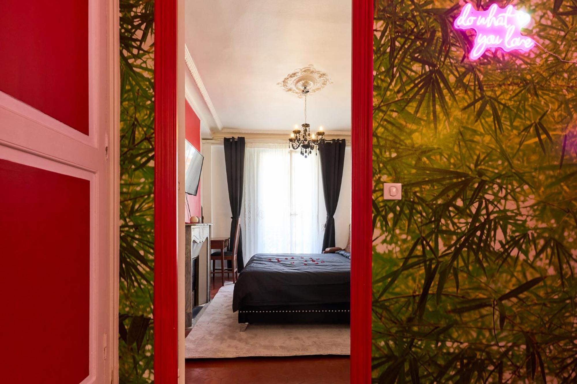 Appartements Nice Centre Proche Mer Carre D'Or Rum bild